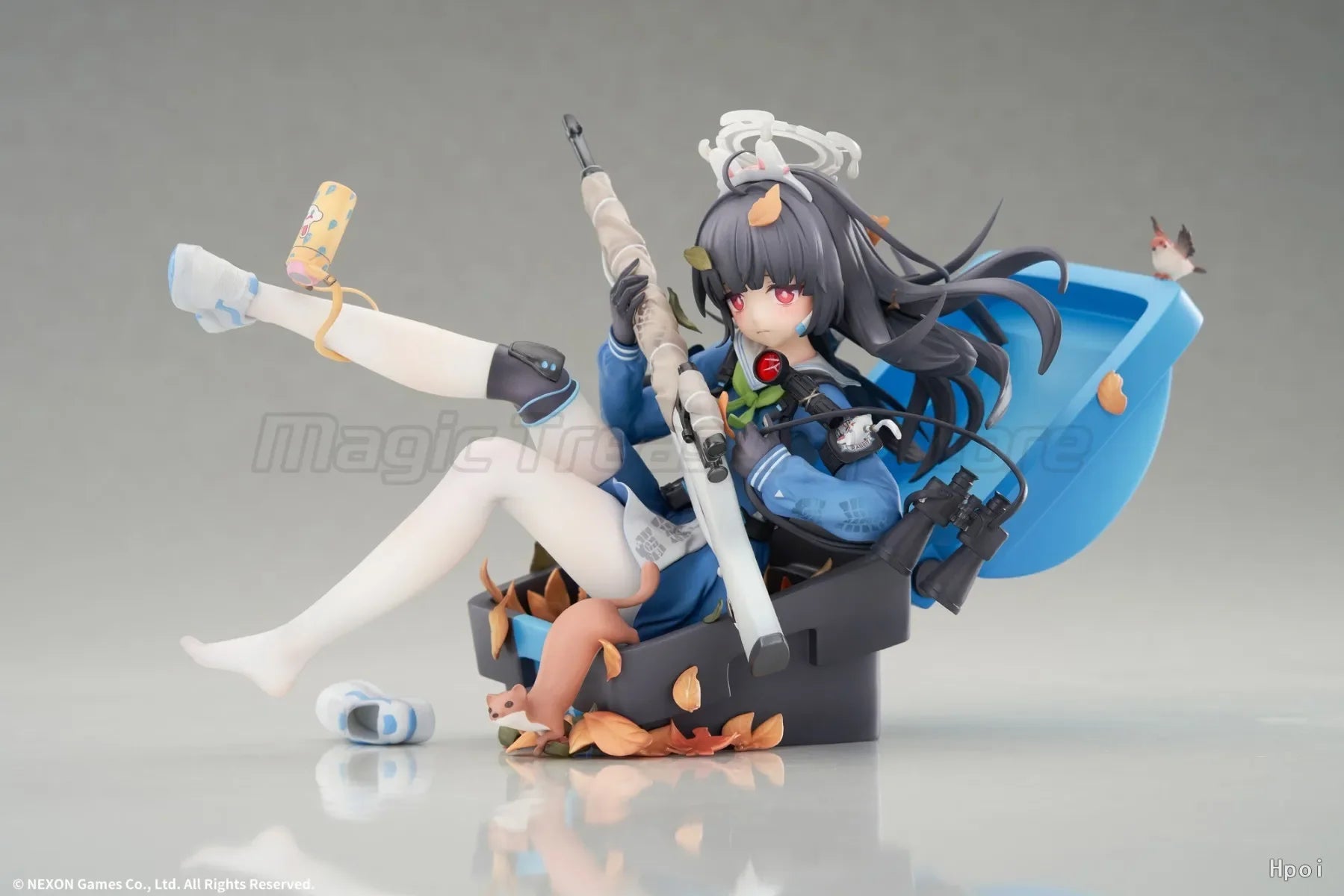 【In Stock】 Original ELEGANT Blue Archive Kasumizawa Miyu Careful Observation 1/7 Scale Figures Animation Ornaments Collection
