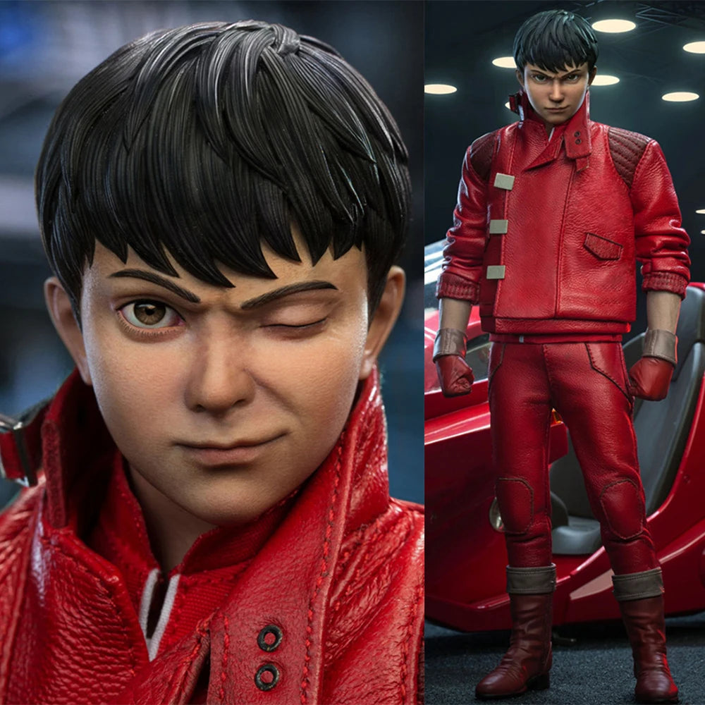 PRESENT TOYS PT-sp64 1/6 Scale Red Leather Jacket Pants Motorcycle Boy Full Set Collectible Male Soldier Action Figure Model