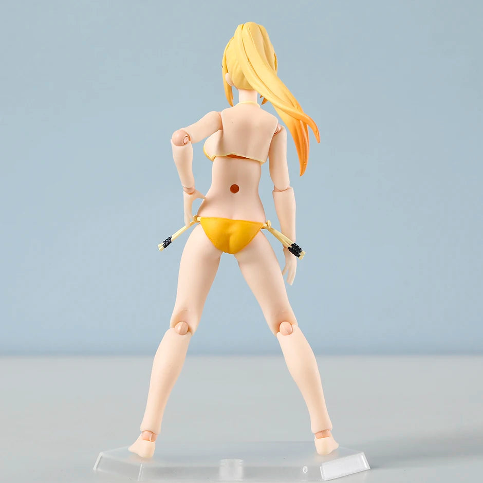 figma Darkness Swimsuit ver. EX-065 PVC Action Figure Model Doll Toy Colletible Figurals