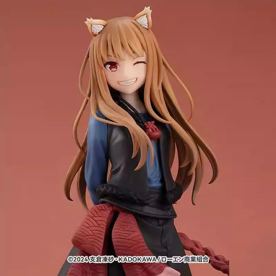 17CM Spice And Wolf Horo PVC Аниме figuras de acción modelo colección ornamento Anime dibujos animados modelo juguete para regal