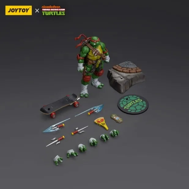IN Stock JOYTOY 1/18 TMNT Ninja Tutles Source Articulated Action Figures Raphael Leonardo Donatello Kira Toys Model Gifts