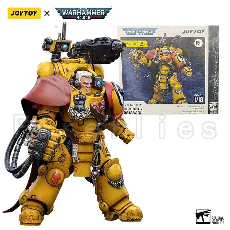 1/18 JOYTOY Action Figure (4PCS/SET) 40K Fists Heavy Intercessors Set Anime Model Toy