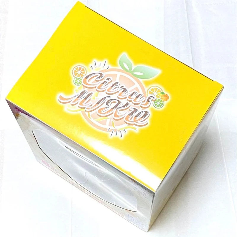 FuRyu Noodle Stopper Hatsune Miku Citrus MIKU B REWARD Kagamine Rin PVC 14CM Anime Action Figures Model Collection Toy