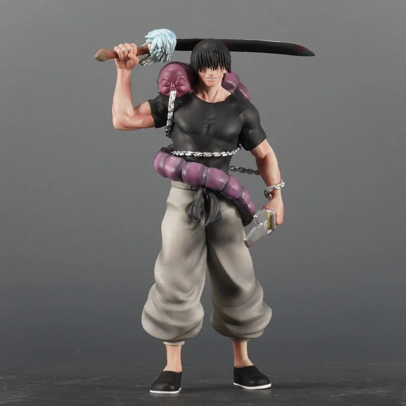 21cm Toji Figure GK Jujutsu Kaisen Figurine King of Artist Fushiguro Toji Action Figures Standing Model PVC Festival Toy Gifts