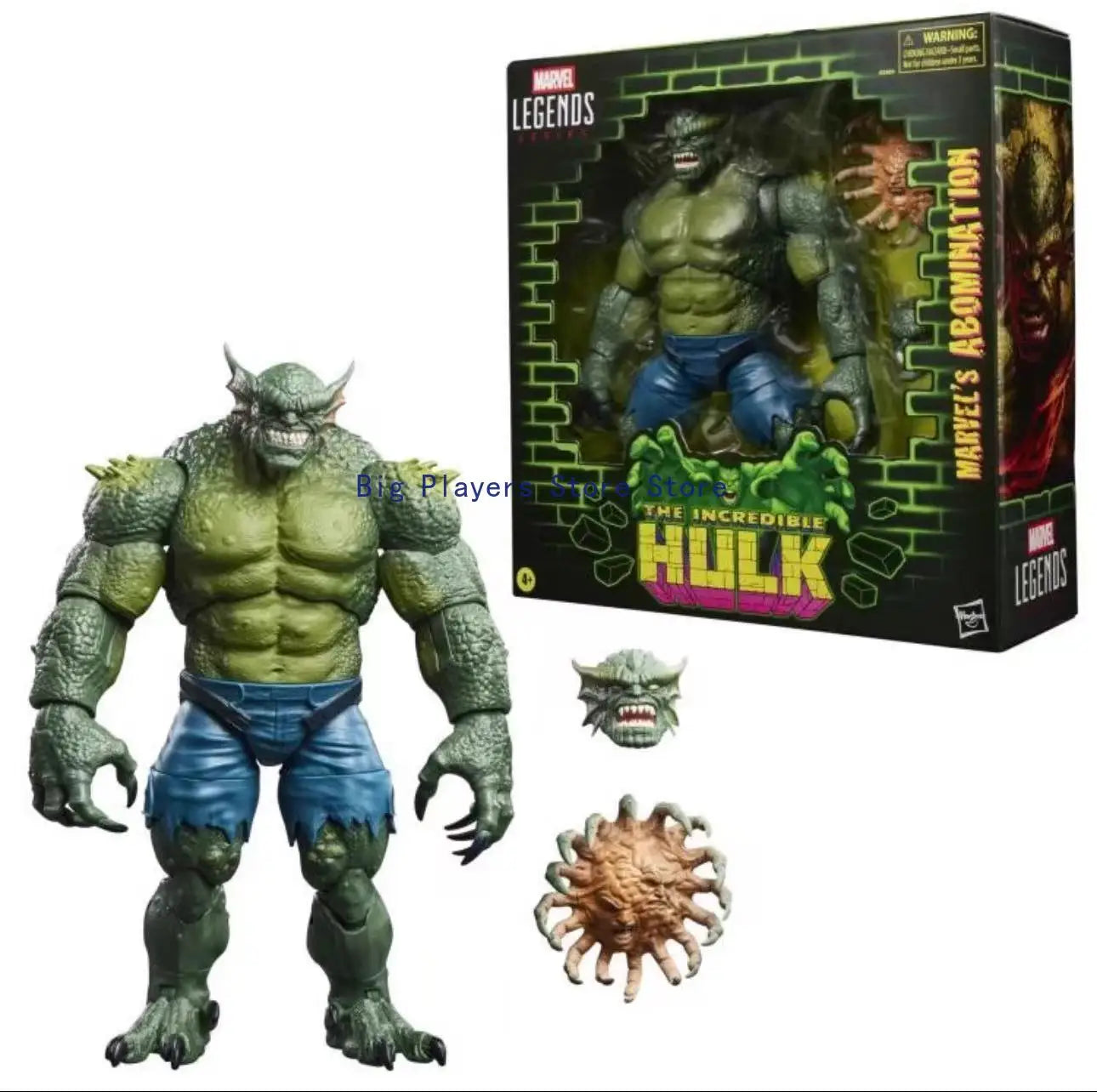 Hasbro Marvel Legends Abomination The Incredible Hulk G2404 Jointed Action Figure Figure Model