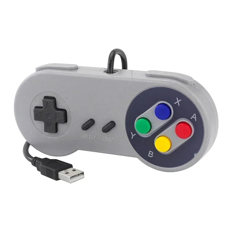 USB Gamepad Retro Gaming Joystick Wired Controller for Linux Game PC NESPi RetroPie Windows Raspberry Pi 5 4B 3B+ 3B