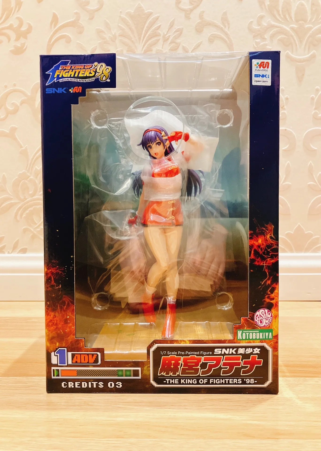 Brand New Skock Kotobukiya SNK BISHOUJO STATUE The King of Fighters 2001 Angel Anime Action Figure Model Doll Collection Toys