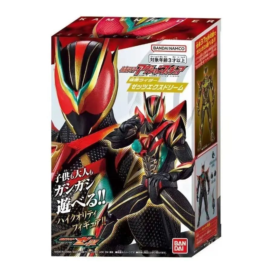 In Stock Bandai Kamen Rider ZEZTZ EXDREAM ZZZ Extreme Dream Form Super Articulated Action Figure Model Collectible