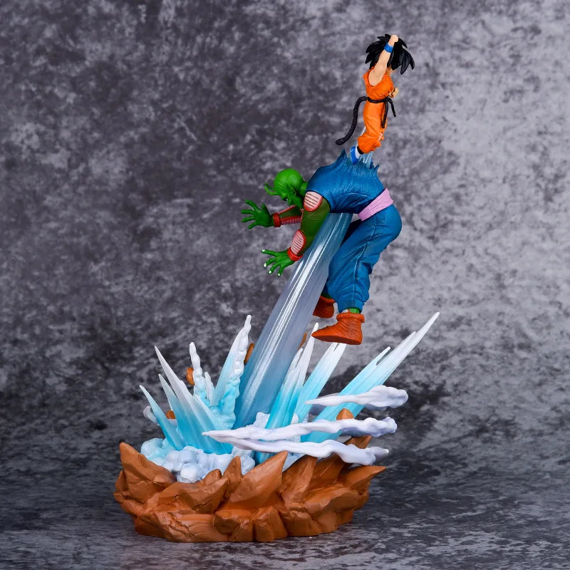25 cm Dragon Ball Anime Figuren Dbz Piccolo Vs Son Goku Figur Statue Statue Modell Sammlung Dekoration Modell Spielzeug Geschenk