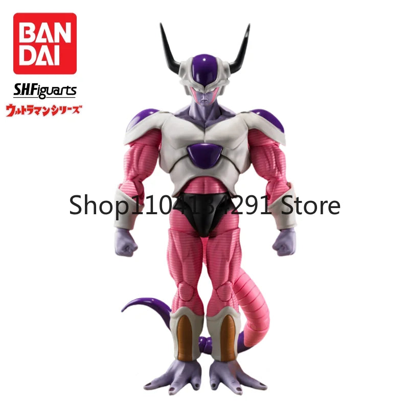 Original Stock Bandai Soul Limited Edition SHF Dragon Ball Z Frieza Great King Frieza Second Form Exquisite Gift Toy Model