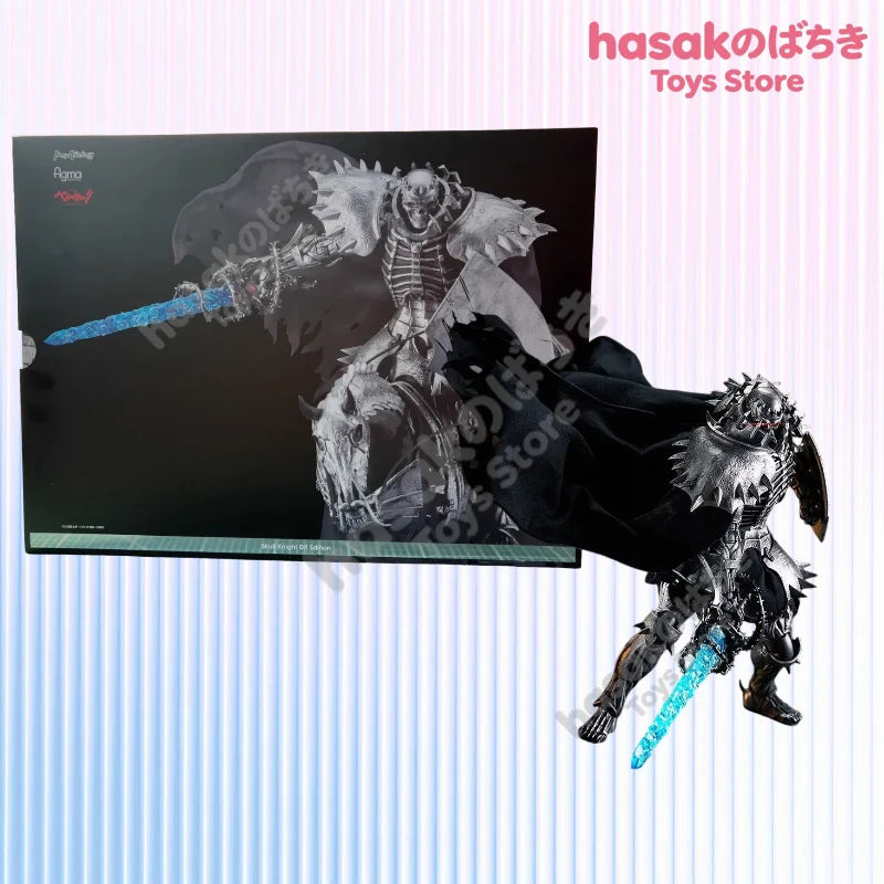 In Stock MAX Factory Original Box FIGMA 634-DX SKULL KNIGHT DX EDITION Action Figure Model Toy Gift for Kid Foam Box Packaging