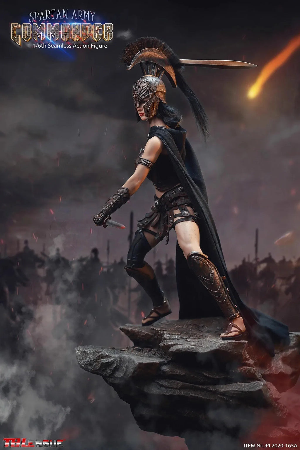 TBLeague PL2020-165 A 1/6 Female Soldier Spartan Army Commander 12'' Action Figure Model Toy In Stock