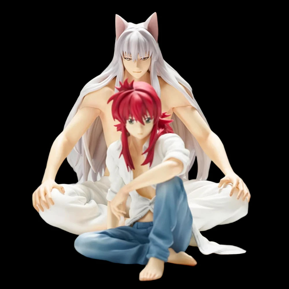 10CM Anime Yu Yu Hakusho Youko Kurama Hiei Figur Kurama Urameshi Yusuke Nudel Stopper Figur Modell Spielzeug Puppe Aciton Figur