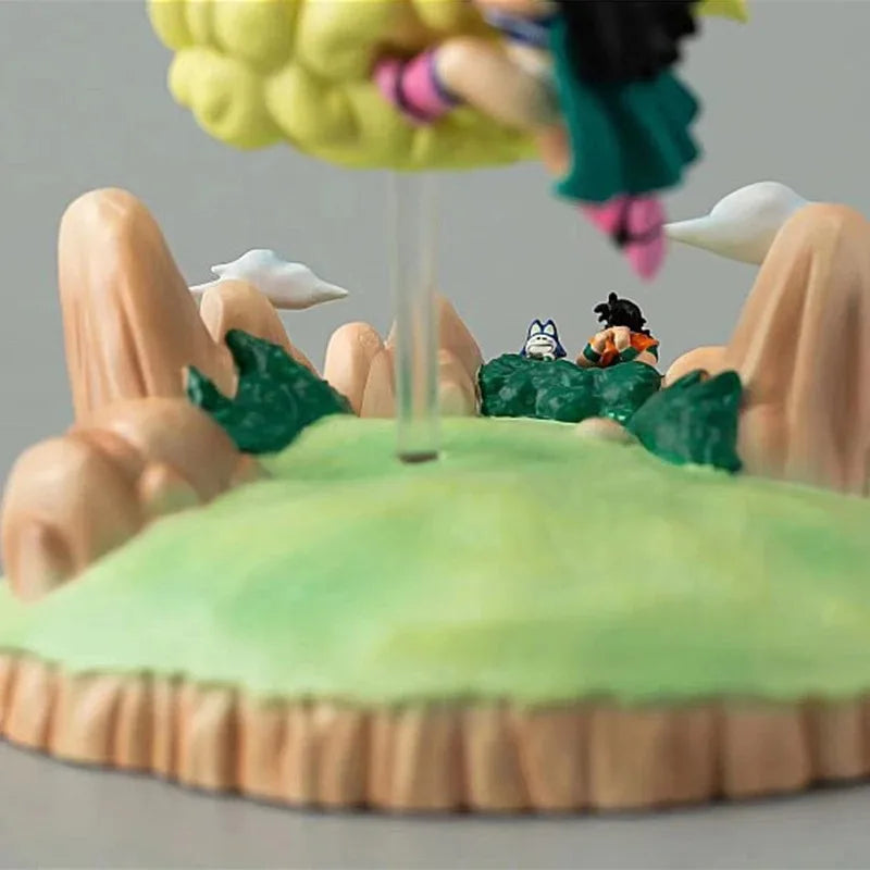 8 cm/3,14 in Anime Dragon Ball Z Figur Goku &amp; Chichi Figur Statue Sammler Modell Spielzeug Geschenk