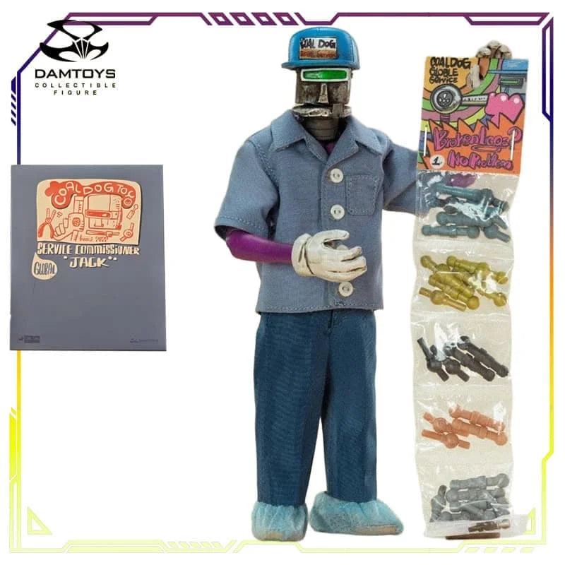DAMTOYS Original Fugitive Gas Station Series Movable Finished Action Figure Collectible Model Boy Gift
