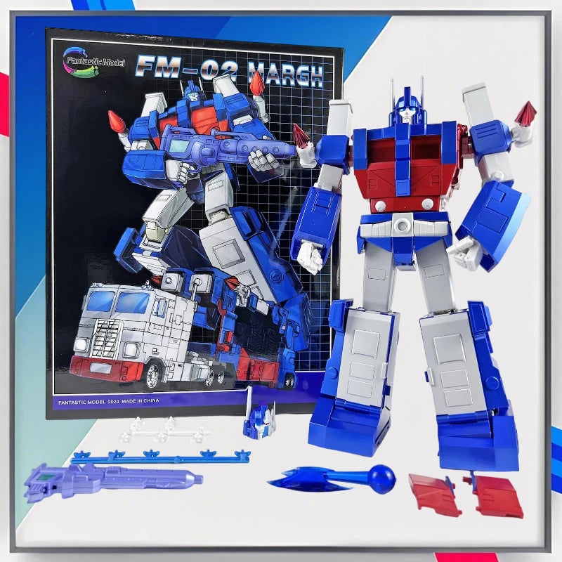 [In Stock] Fanstoys Transformation FM-02 FM02 FT Margh Ultra Magnus MP Scale Action Figure Robot Toy Gift Collection