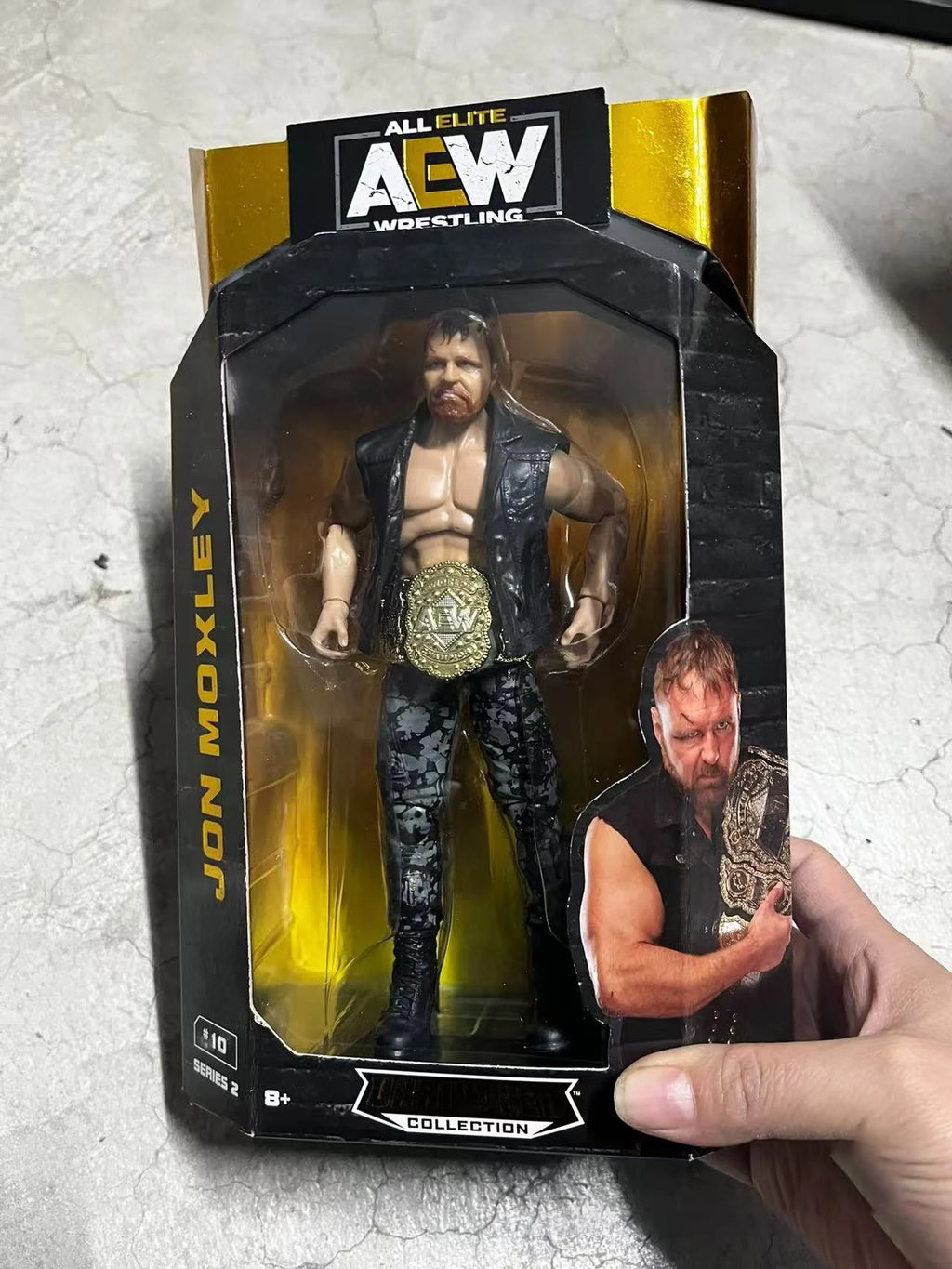 JON MOXLEY AEW Action Figure Wrestling Figure Display Collection Festival Ultimate Fighting Gift