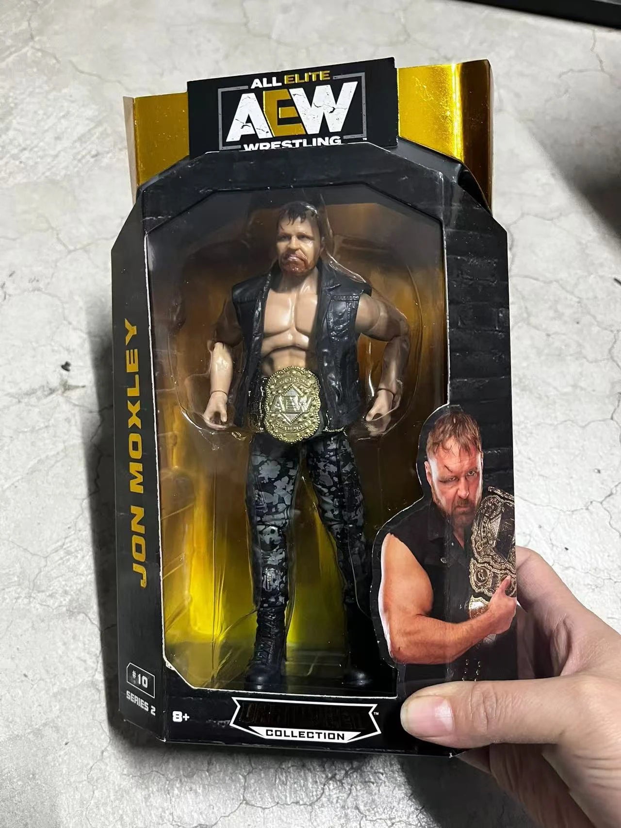 JON MOXLEY AEW Action Figure Wrestling Figure Display Collection Festival Ultimate Fighting Gift