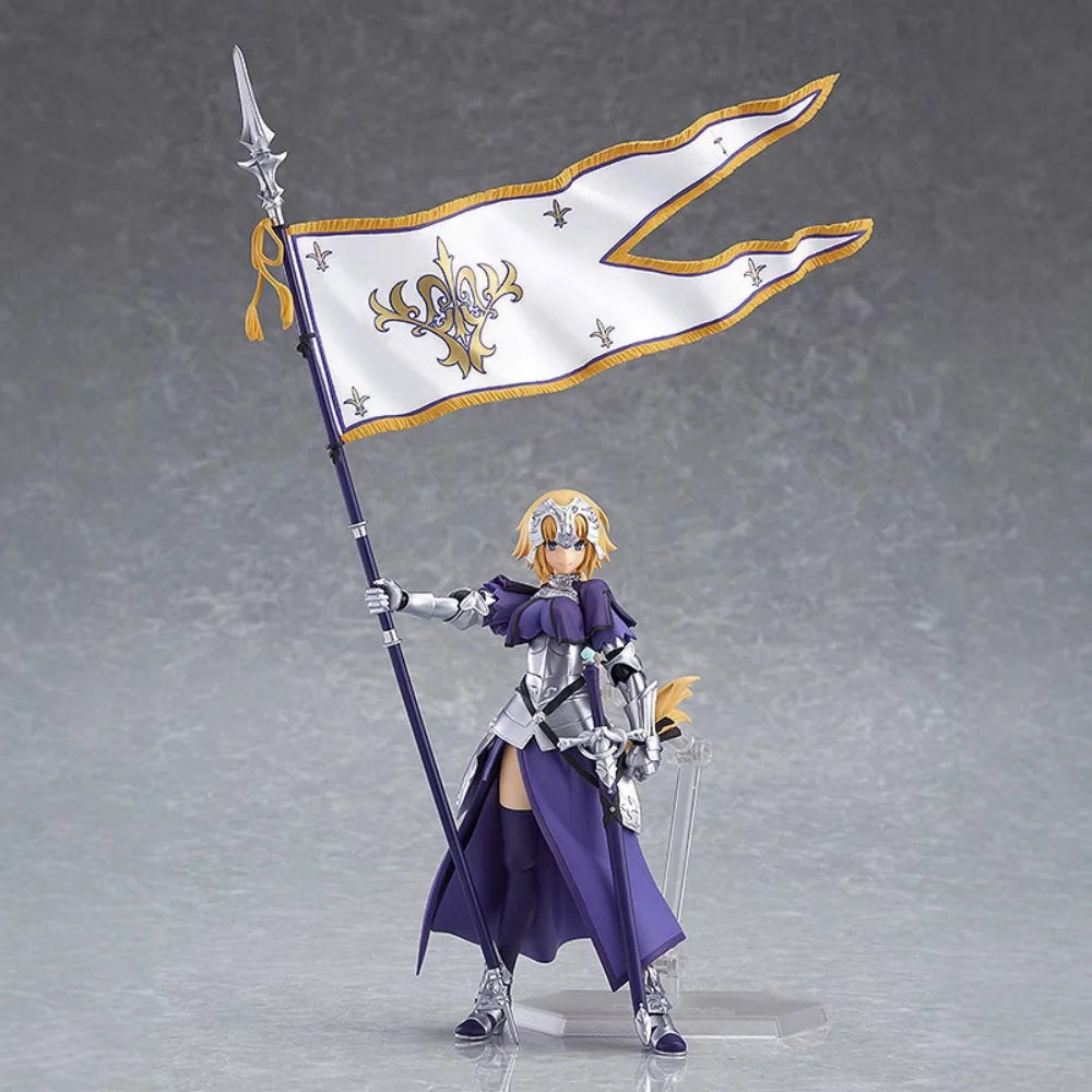 Figma366 Joan of Arc Movable Humanoid Action Figure Fate/Grand Order Ruler Collectible Model Office Figurine Birthday Gift
