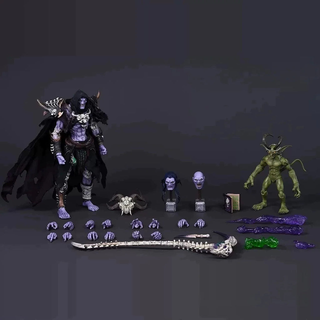 New In Stock Memory Toys Warcraft Necromancer Baron Scharmann Goblin Movable Model Metytoyz Undead Collection Toys Gifts