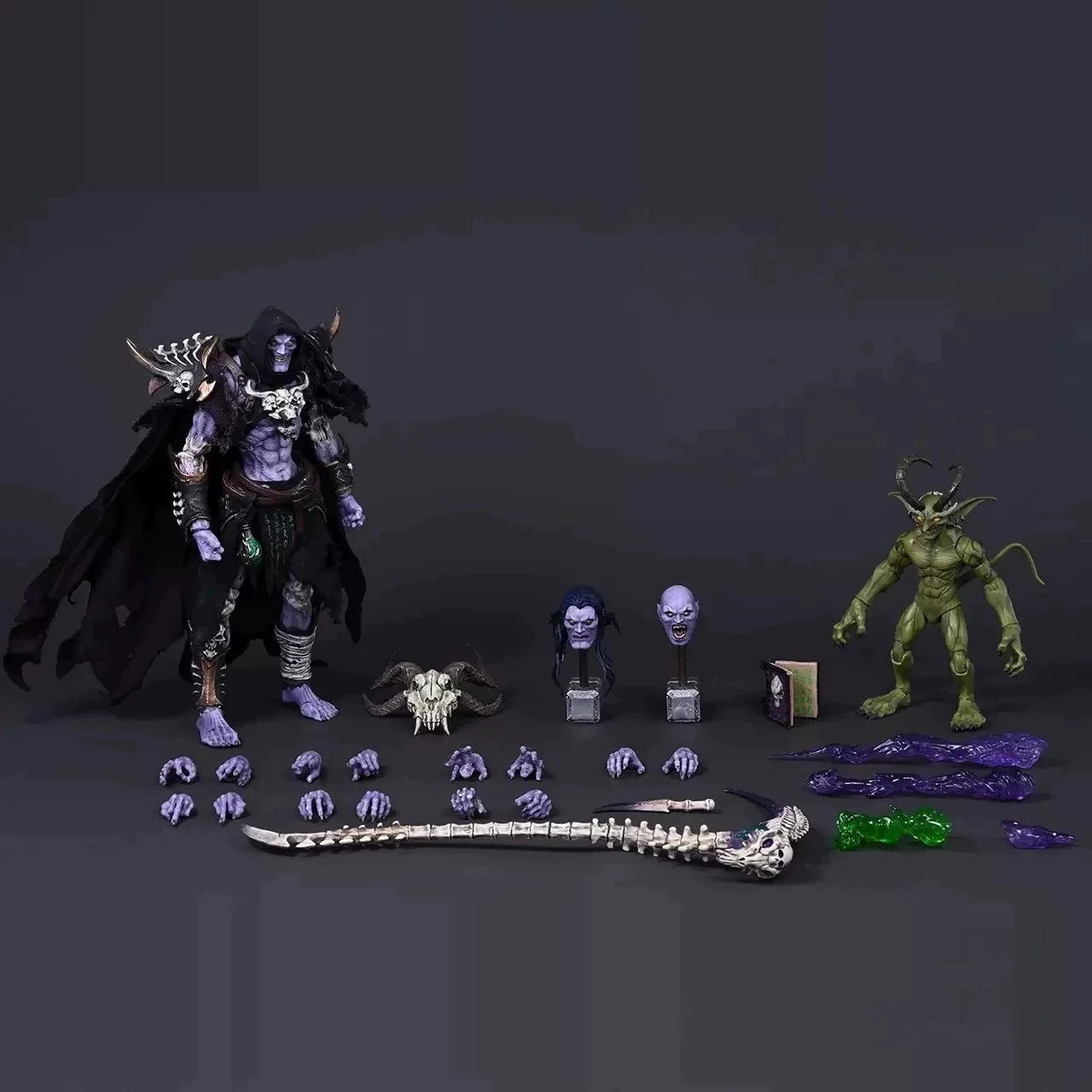 New In Stock Memory Toys Warcraft Necromancer Baron Scharmann Goblin Movable Model Metytoyz Undead Collection Toys Gifts