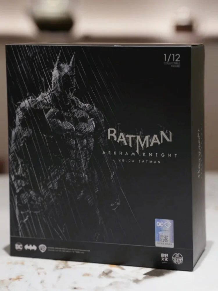 1/12  Authentic Lpzz Dc Batman Multiverse Arkham Knight  Action Figure Movable Joint Exquisite Collectible Model Statue Fan Gift