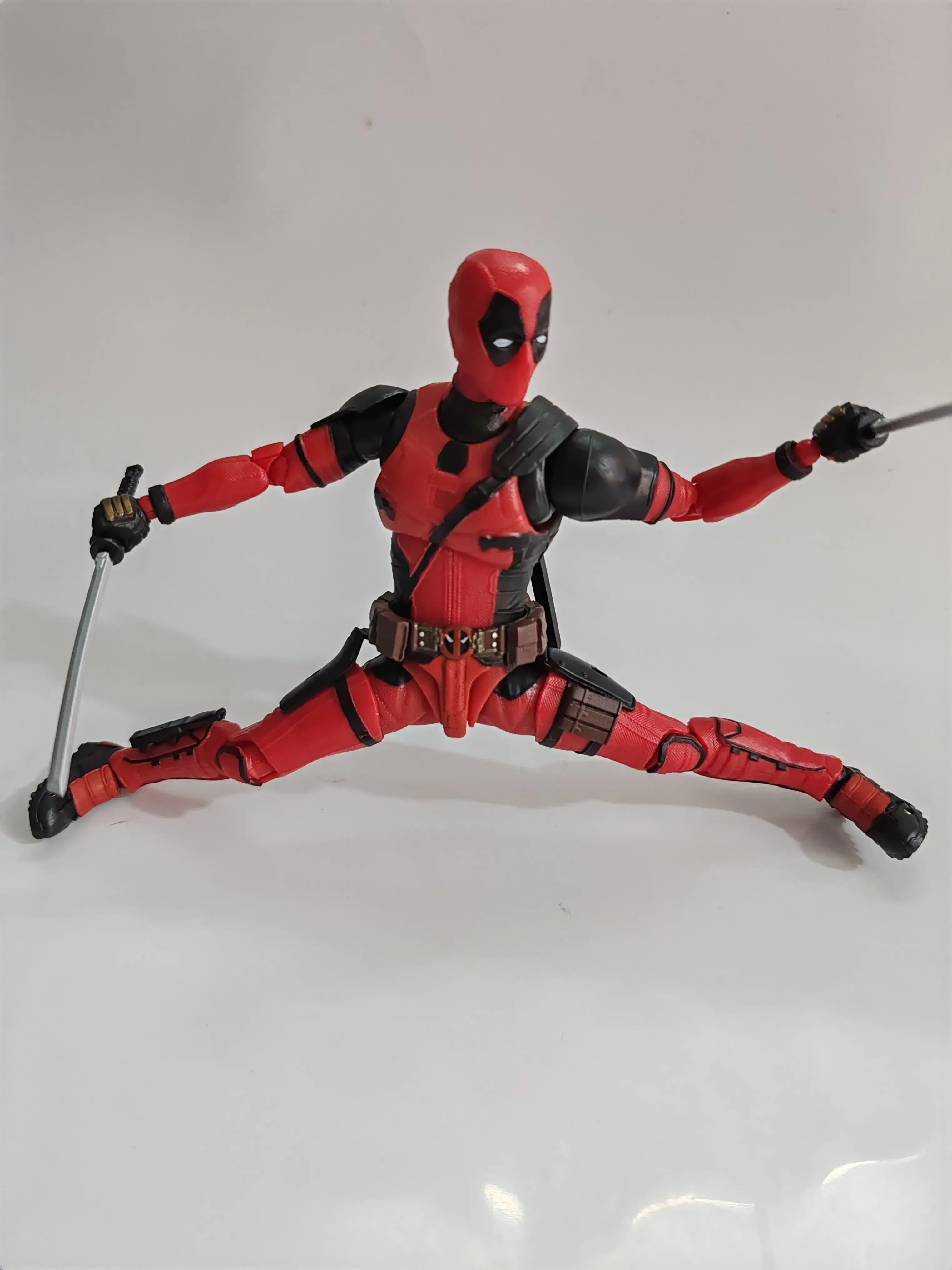 Marvel Legends Deadpool 3 Action Dolls Hand-Made Founder Model Toys Collectible Ornaments For Boys' Holiday Birthday Gifts