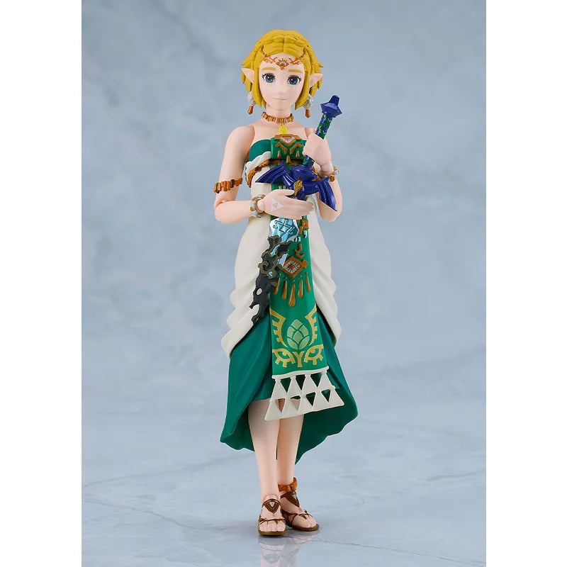 Original Figma 637 The Legend of Zelda Tears of the Kingdom Zelda In Stock Anime Action Collection Figures Model Toys