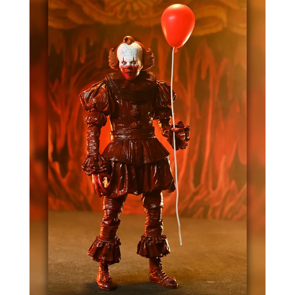 NECA Ultimate Blood Pennywise 7" Scale Action Figure Model Doll Garage Kit