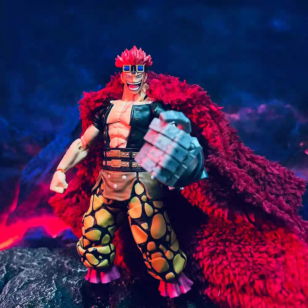 100% Original Bandai Sh Figuarts Shf One Piece Eustass Kid Action Figure The Raid on Onigashima Collection Action Figure Toy