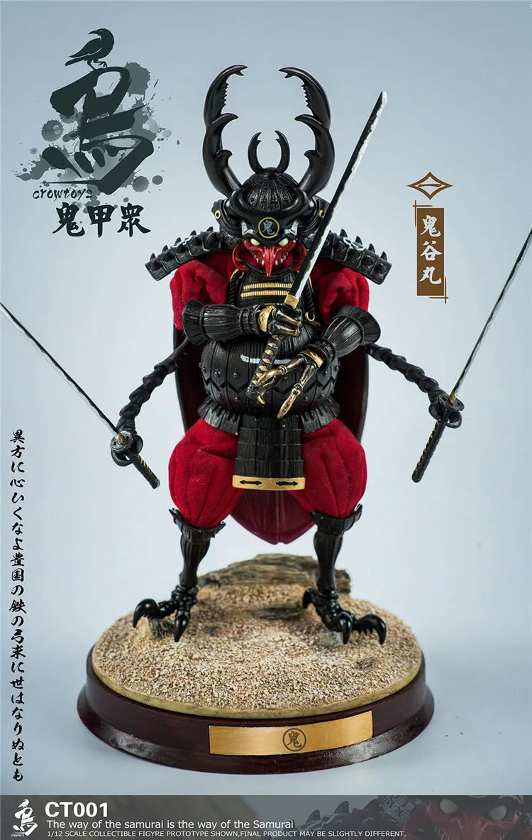 In Stock Crowtoys 1/12 Scale Mini Gweitong CT001 Haunted Hollow/CT002 Brave Airo/CT003 Dshitra Full Set Action Figure Doll