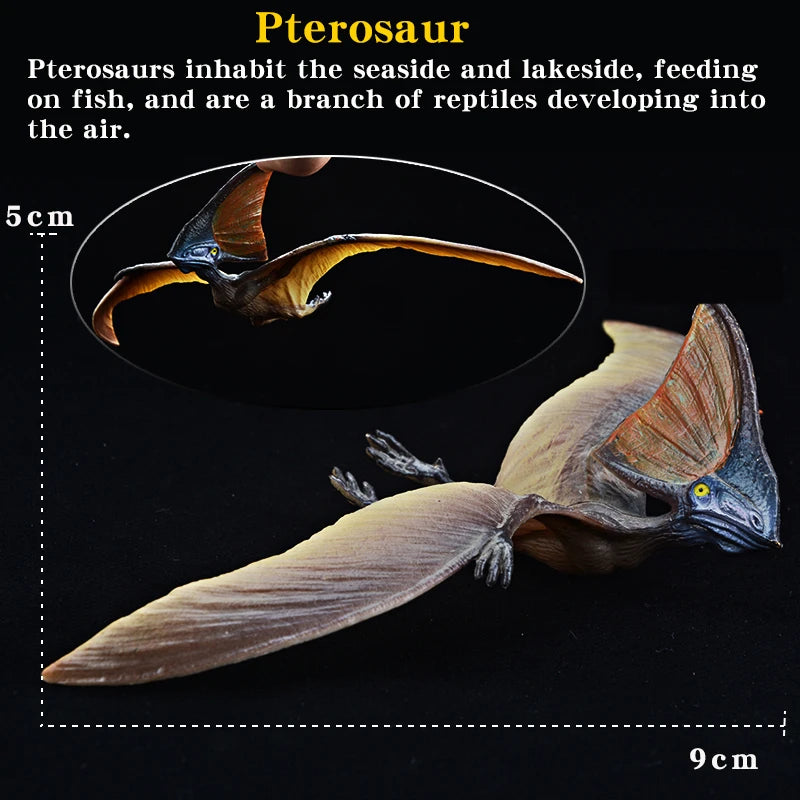 Jurassic Simulation Dinosaur Toy Pterodactyl Pteranodon Haztergo Pterosaur Model Action Figure Animal Collection for Kids Gift
