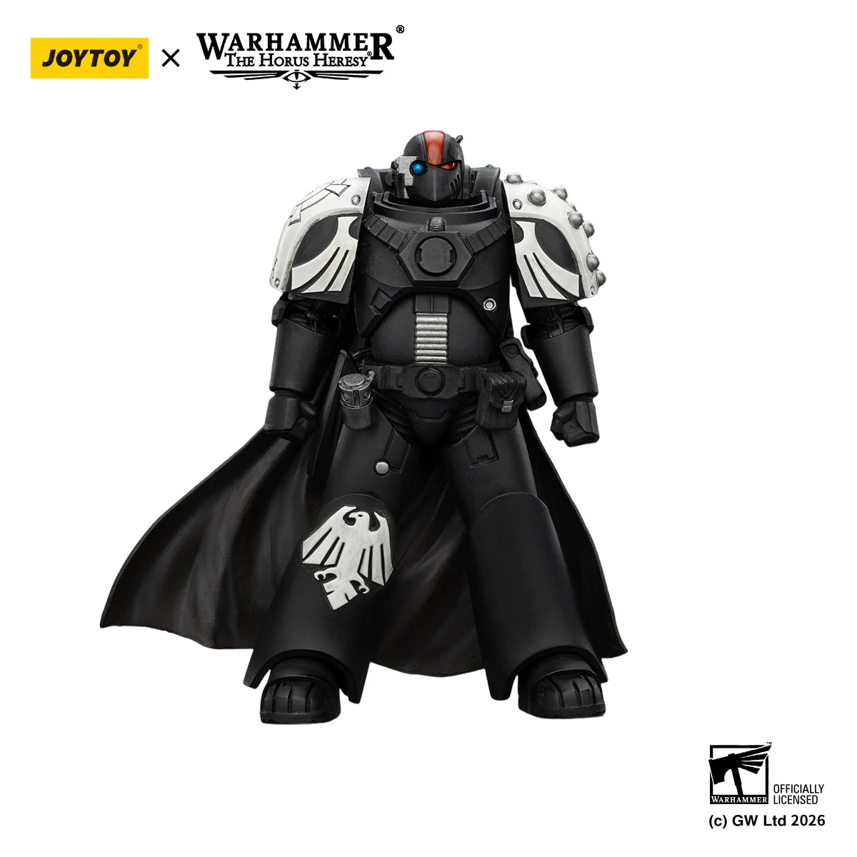 JOYTOY Warhammer "The Horus Heresy" 1/18 Action Figures Raven Guard Corvus Corax, Primarch of the XIX Legion Raven Guard