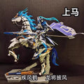 In Stock MOTOR NUCLEAR MNP-XH05 ZHAOYUN Assembling Movable Model Toys Alloy Skeleton Mecha TIANYOUXING LONGDANHUJIANG With Horse