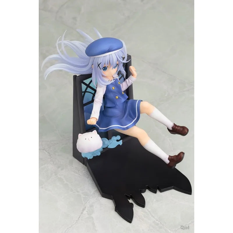 In Stock Original KOTOBUKIYA Is The Order A Rabbit Kafuu Chino 1/8 15cm PVC Anime Figure Toy Gift Ornament
