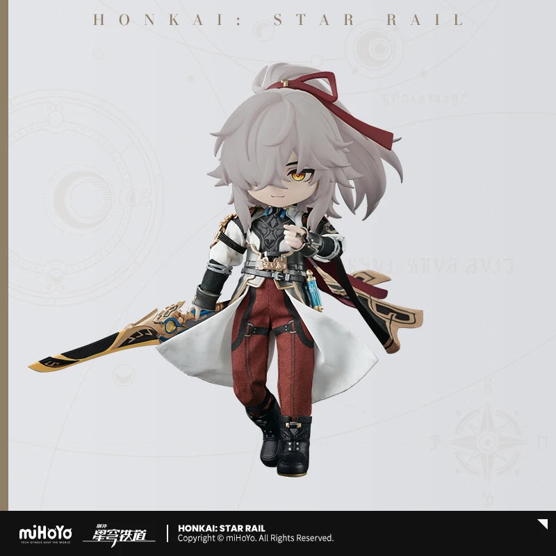 Genuine Honkai: Star Rail Jing Yuan 16cm 1/12 Movable Figure Changing Clothes  Doll Action Figurine Collection Statue Toy Gift