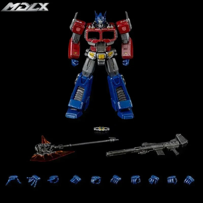 Masterpiece G1 3A Threezero MDLX OP Commander 7inch 17.8CM Movie Alloy  Assemble Toys Character Model Toy Gift Collection