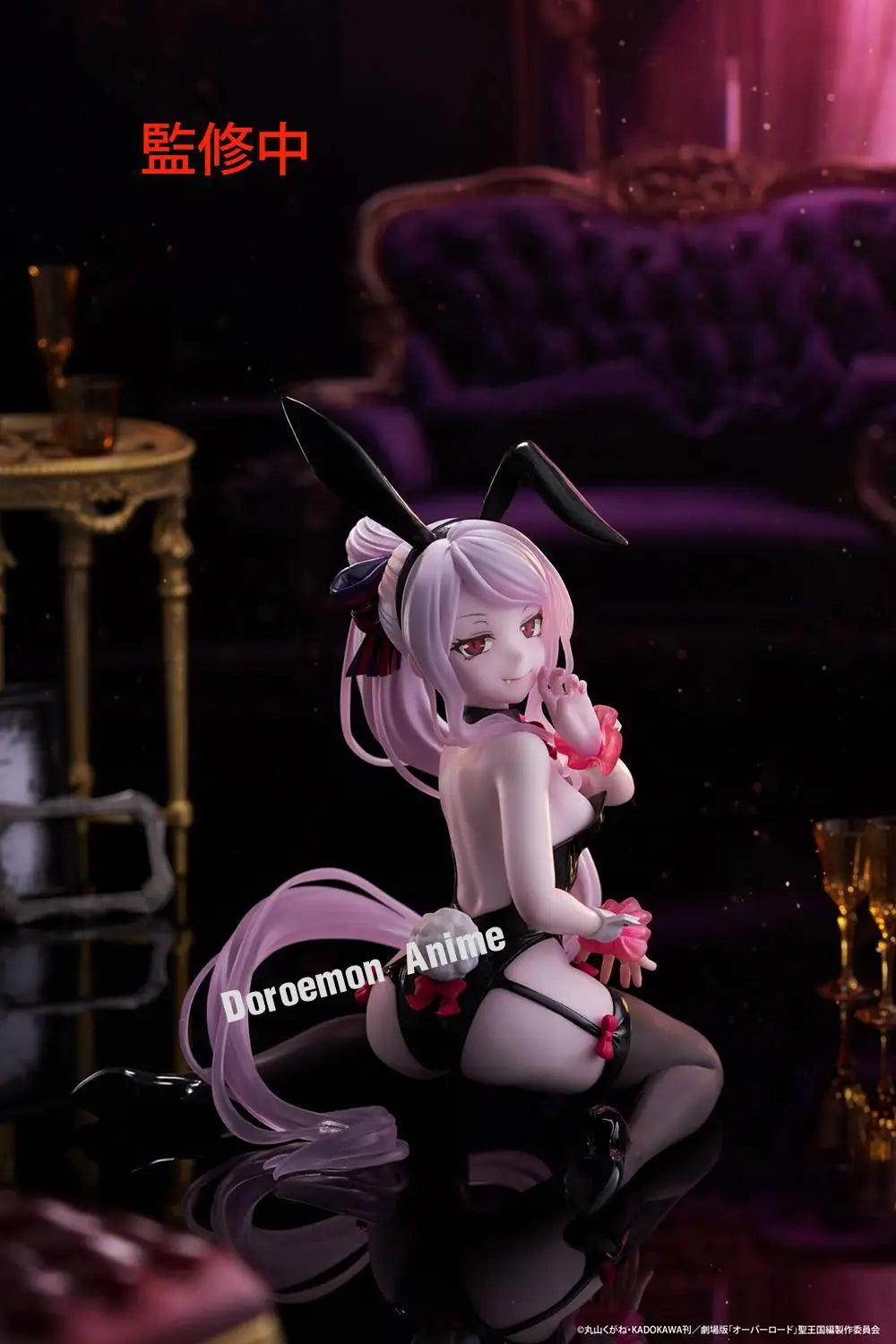Vorbestellung Original Taito Desktop Cute Overlord Shalltear Bloodfallen Bunny Ver. Anime Süße Mädchen Figuren Sammlermodell Spielzeug