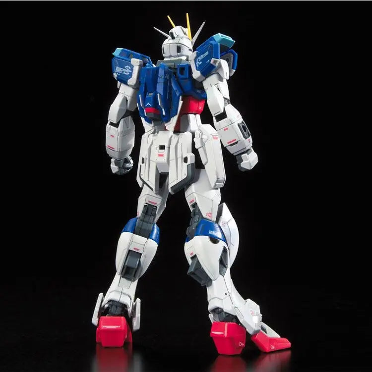 Original Bandai Gundam Seed 1/144 RG Force Impulse Gundam Anime Action Figure Assembly Model Collect Ornament Festival Gift