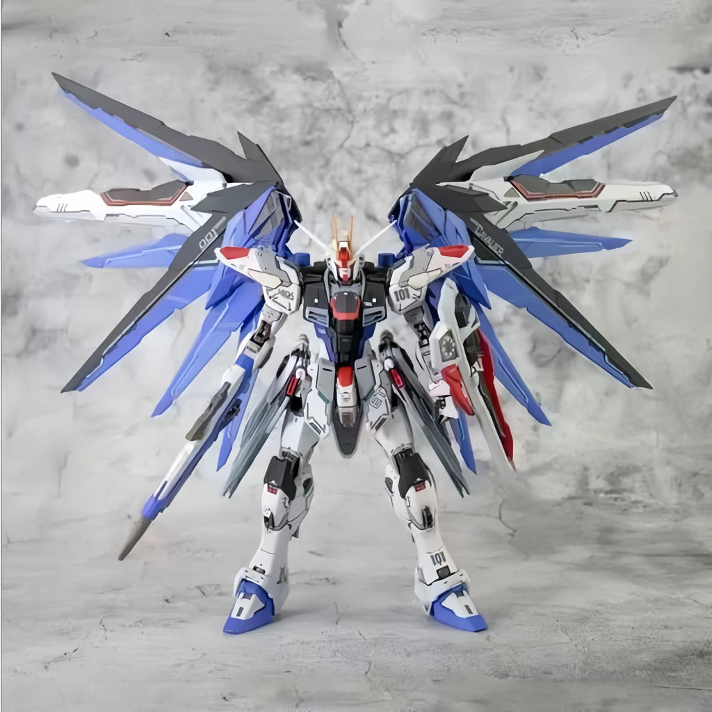 New  Action Gdm Mecha Figure Mg Astray 1:144 Strike Freedom 2.0 Figurine Assembly Model Collectible Decoration Toys Gifts