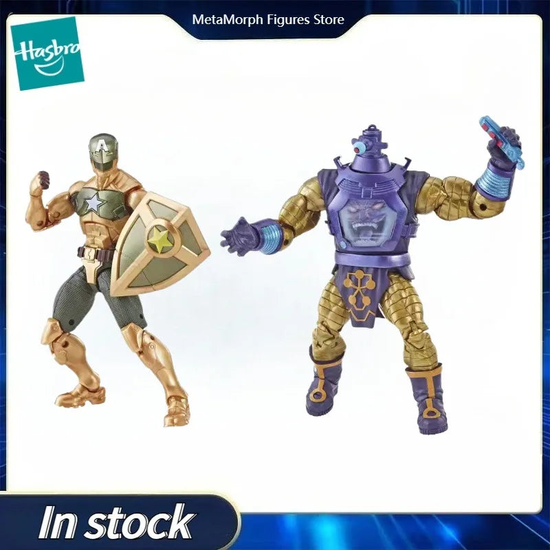 Original Hasbro Marvel Legends Series HYDRA SUPREME & ARNIM ZOLA Anime Figure Toys Collection Gifts