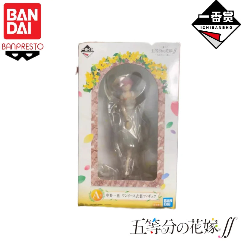 In Stock Original Bandai Banpresto The Quintessential Quintuplets Statue Model Garage Anime Characters Collectible Ornaments