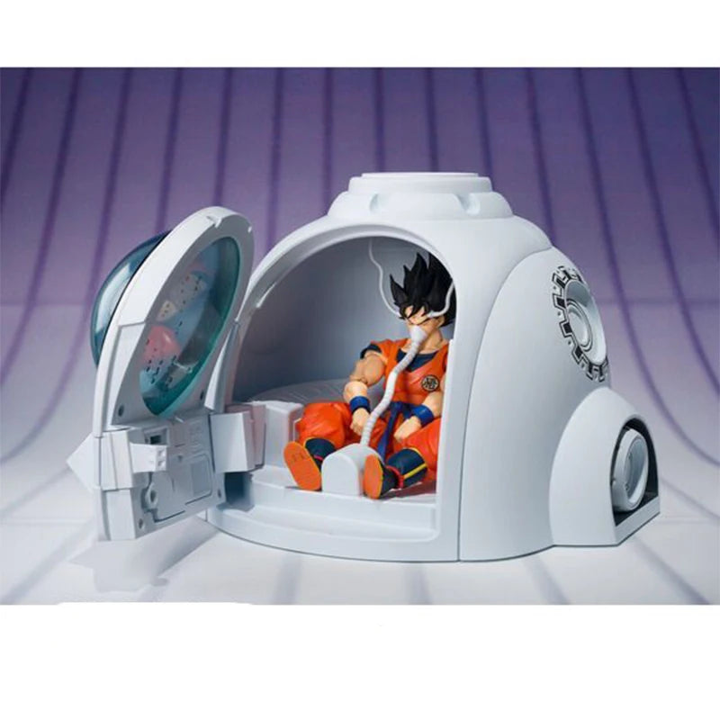 Original Bandai SHF Dragon Ball MEDICAL MACHINE Son Goku Anime Action FigureCollectible Movable Model Toy Ornament Gift Children