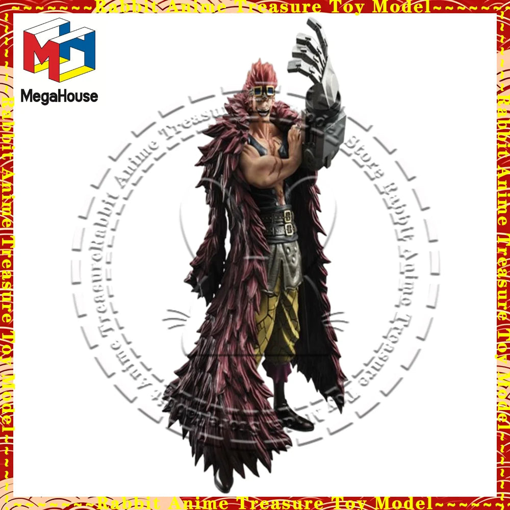 In Stock Original Genuine MegaHouse PVC Anime Statue Eustass Kid One Piece Collectible Figure Display Gift Toy Premium Figurine