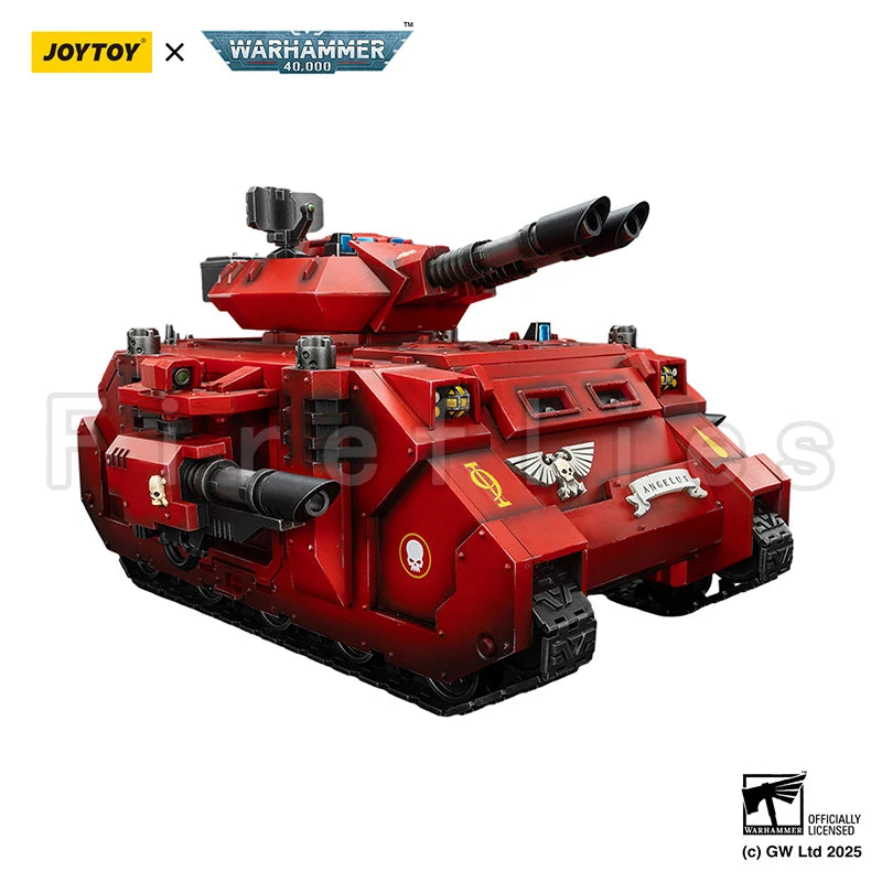 1/18 JOYTOY Action Figure 40K Blood Angels Predator Annihilator with Twin Lascannons Anime Model Toy