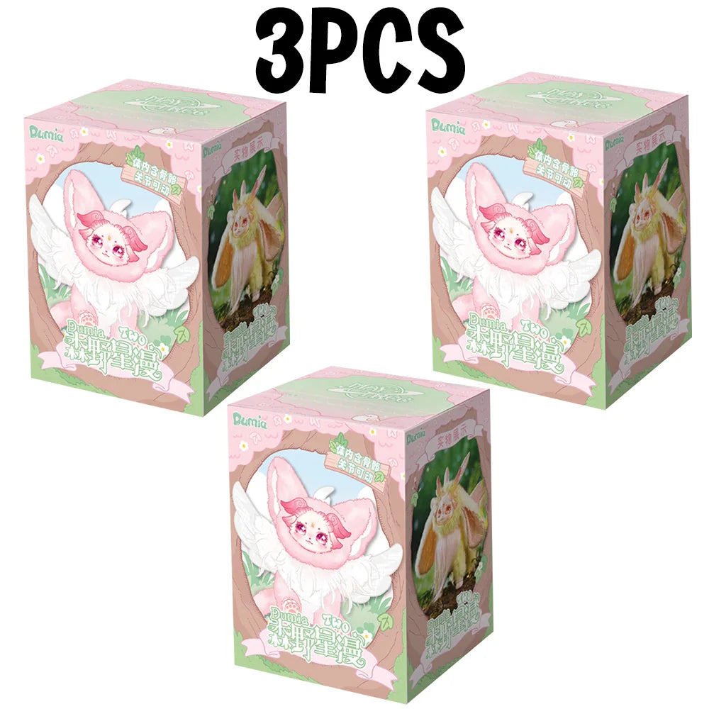 Blind Box Dumia Doll Illusion Creature Season 2 Skeleton Fantasy Biological Cute Collectible Kawaii Plush Toy Figure Kid Gift