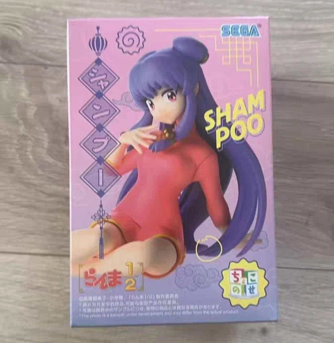 Genuine Sega Ranma 1/2 Luminasta PM Figure Shampoo Saotome Ranma Tendou Akane Original Anime Figure Model Collector Figurine Toy