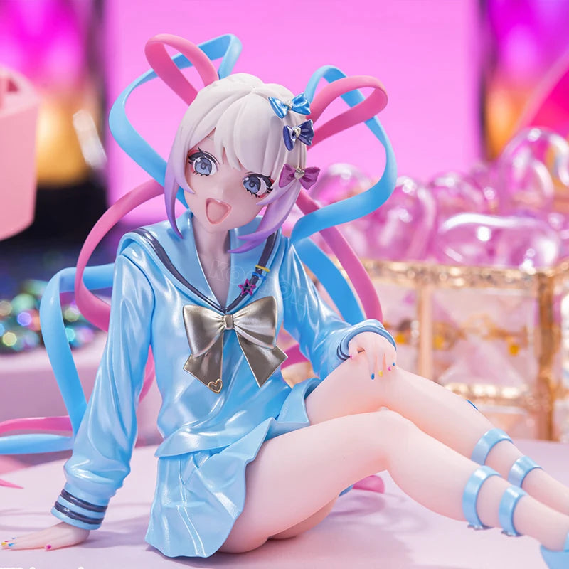 NEEDY STREAMER OVERLOAD OMGkawaiiAngel chan Anime Girl Figure Ame-chan Action Figure Super Ten-Chan Figures Model Doll Toy Gifts