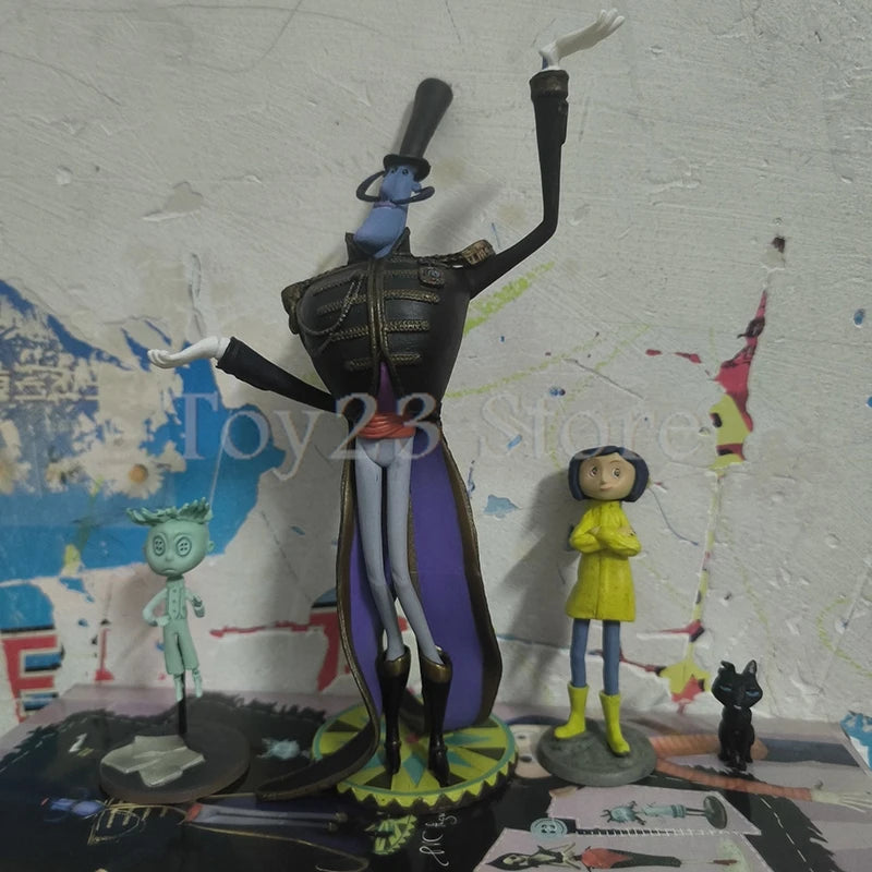 Mr. Jones‌ Ghost Father‌ Character Coraline & the Secret Door Action Figure Anime Coraline Charlie Jones‌ Figure Collection Toy