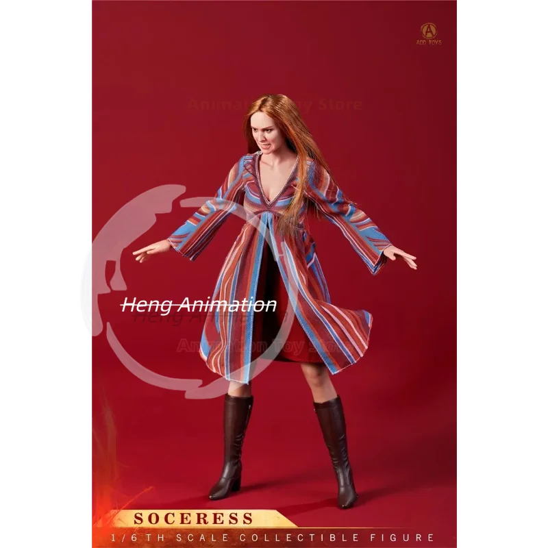 In Stock ADD TOYS AD-012 1/6 Scale Scarlet Witch SOCERESS Tommy and Billy Baby Full Set 6in Female Soldier Action Figure Model